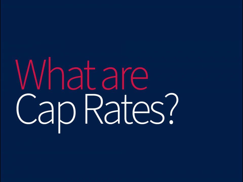 Peter Peeters & Paul van den Berg: What are Cap Rates?